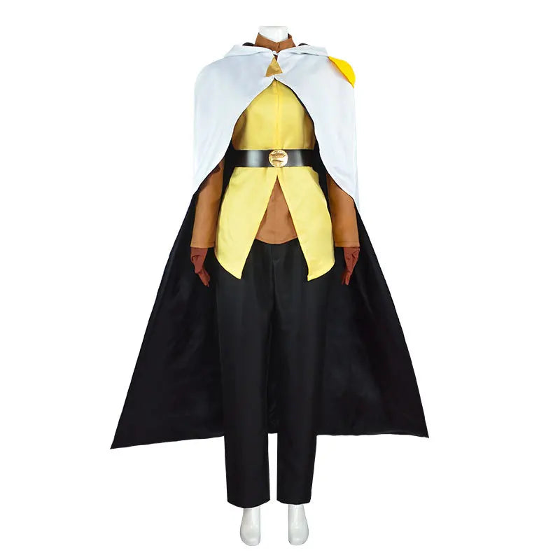 Cosplay Men The Owl House Hunter Cosplay Costume The Golden Guard Costume Cloak Outfit Qme