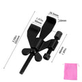Door Blocker Security Adjustable No Drill Safety Lock Jammer Stopper Qme China Mainland Black