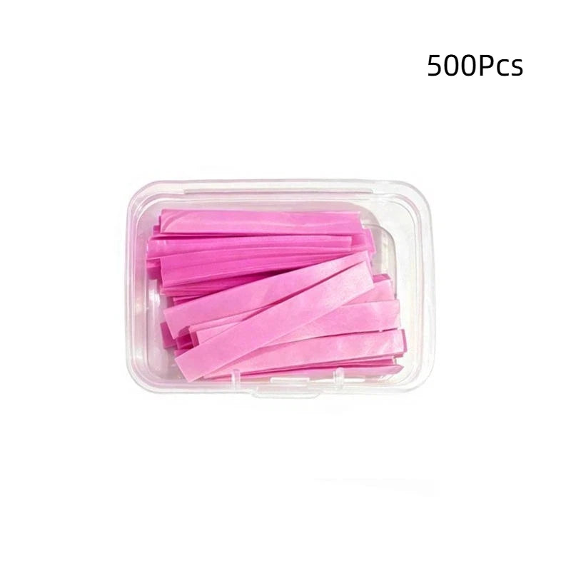 Long-lasting Lash Lift Ribbon Paper Prevents Popping Ideal Home Salon Qme 500Pcs