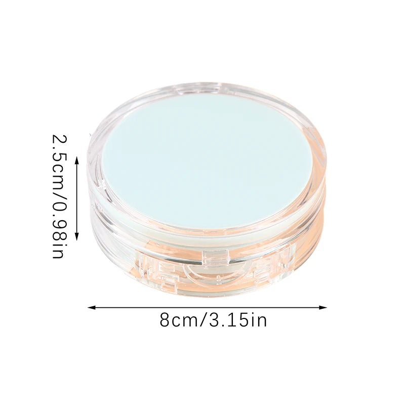 Reusable Air-cushion Puff Compact Portable Cosmetic Case Powder Qme Default Title
