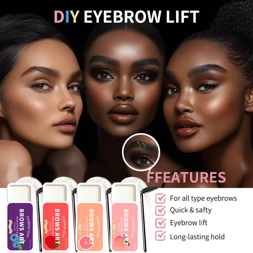 Natural 3D Transparent Brow Gel Waterproof Long-lasting Shaping Qme