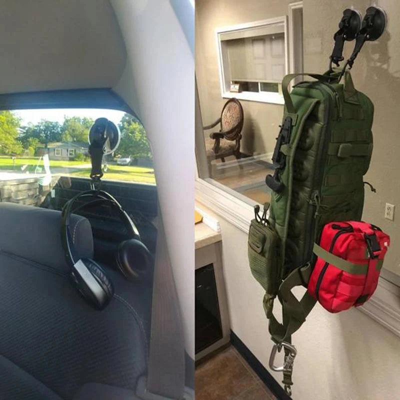 4Pcs Suction Cup Anchor Securing Hook Tie Down Camping Tarp As Car Side Awning Pool Tarps Tents Securing Hook Universal Travel Qme