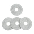 Mop Pads For Dreama For L10 Ultra For L10S Ultra For X50 Ultra For Mova For P50 Microfiber Robot Mop Cloth Vacuum Parts & Acces Qme 4 PACK