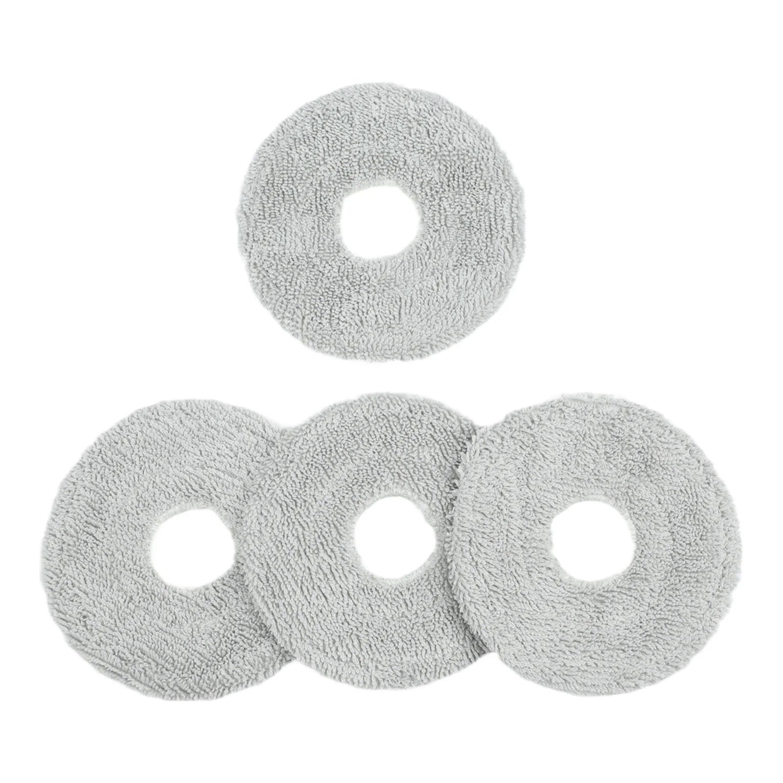 Mop Pads For Dreama For L10 Ultra For L10S Ultra For X50 Ultra For Mova For P50 Microfiber Robot Mop Cloth Vacuum Parts & Acces Qme 4 PACK