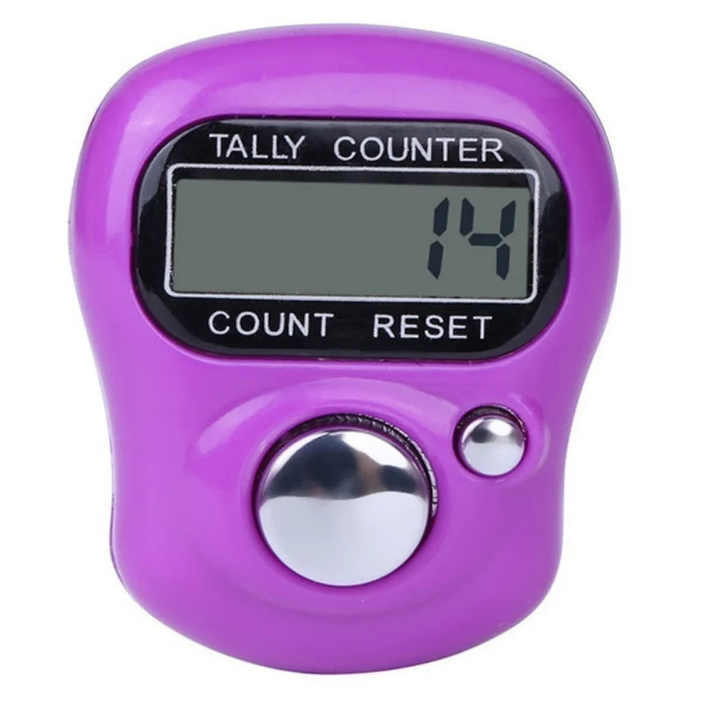 Mini Point Marker Row Finger Meter LCD Electronic Digital Tally Qme