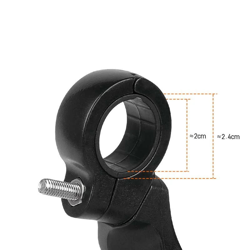 HD Lens Bicycle Rearview Mirror 360 Rotatable Mountain Bike Widened Qme