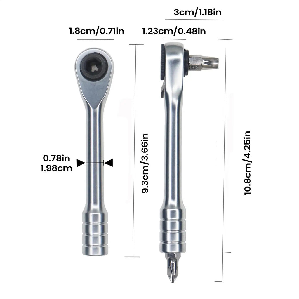 Wrench Magnetic Reversible Hand Tools 1 Home Magnet Ratcheting Garage Qme
