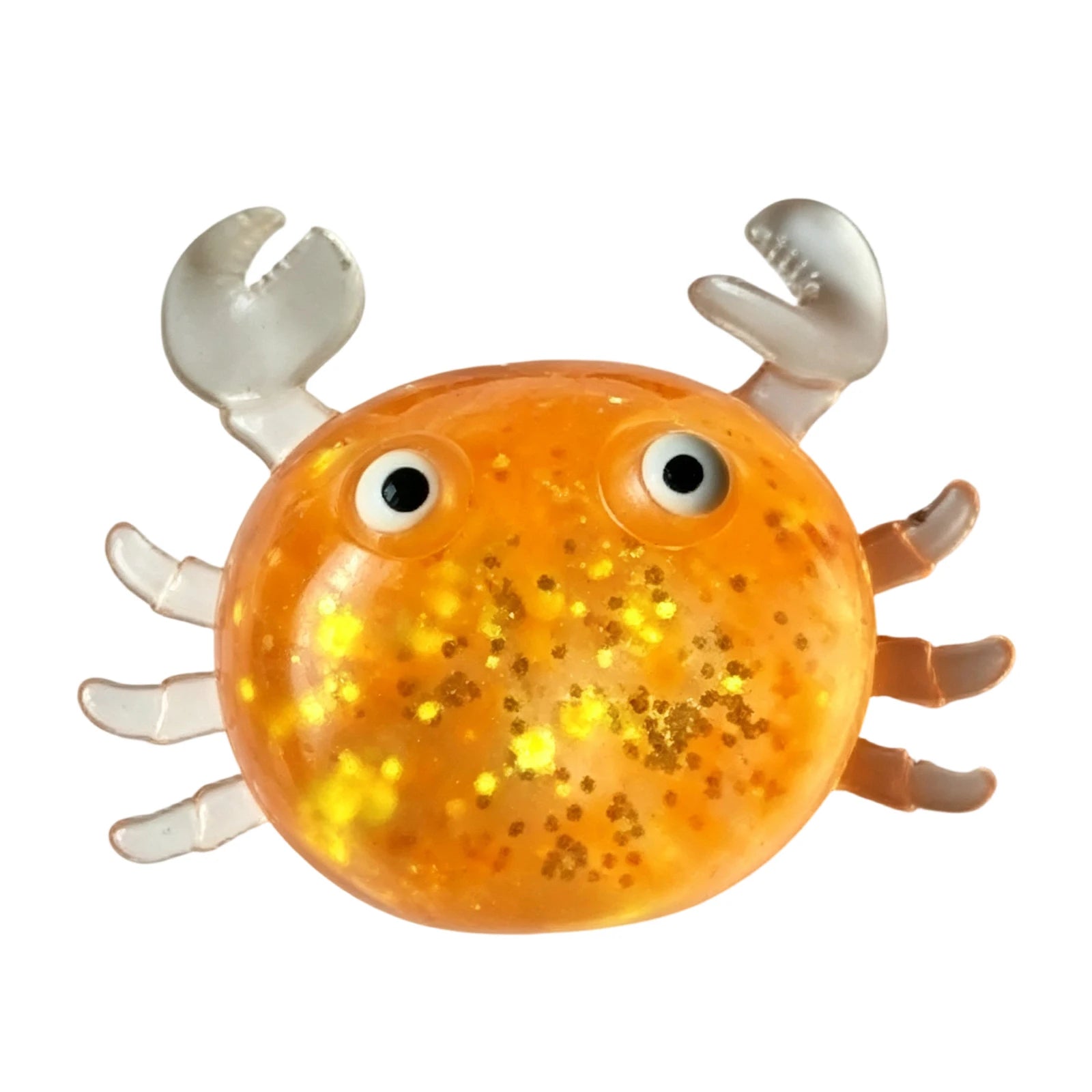 Small Colorful Crab Slow-rising Sensory Toy for Anxiety and Relaxation New Fun Fidget Toy for Adult Creative Home Decoration Qme Orange One Size