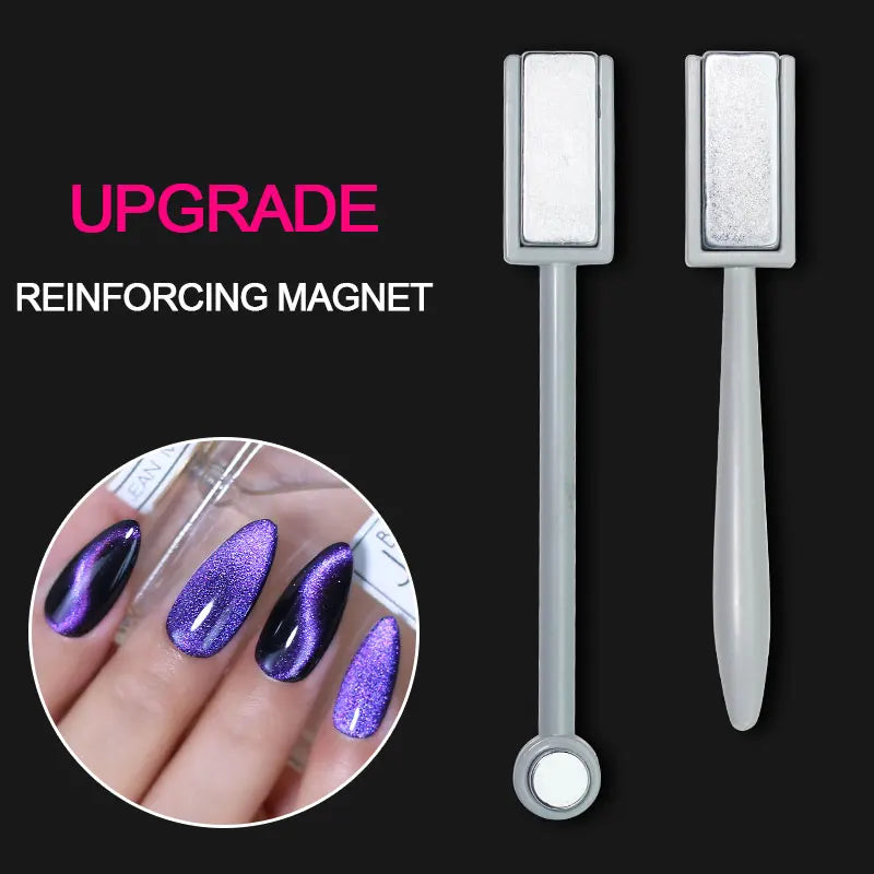 Arte Clavo 6 Styles Cat Eye Magnetic Stick Nail Art Tools Magnet Gel Qme