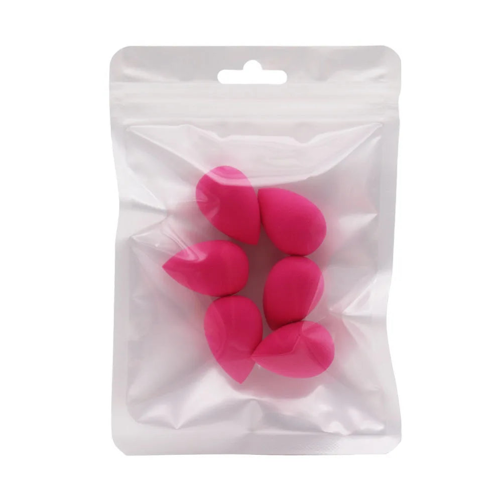 Mini Makeup Sponge Powder Puff Beauty Concealer Liquid Foundation Qme Red China Mainland