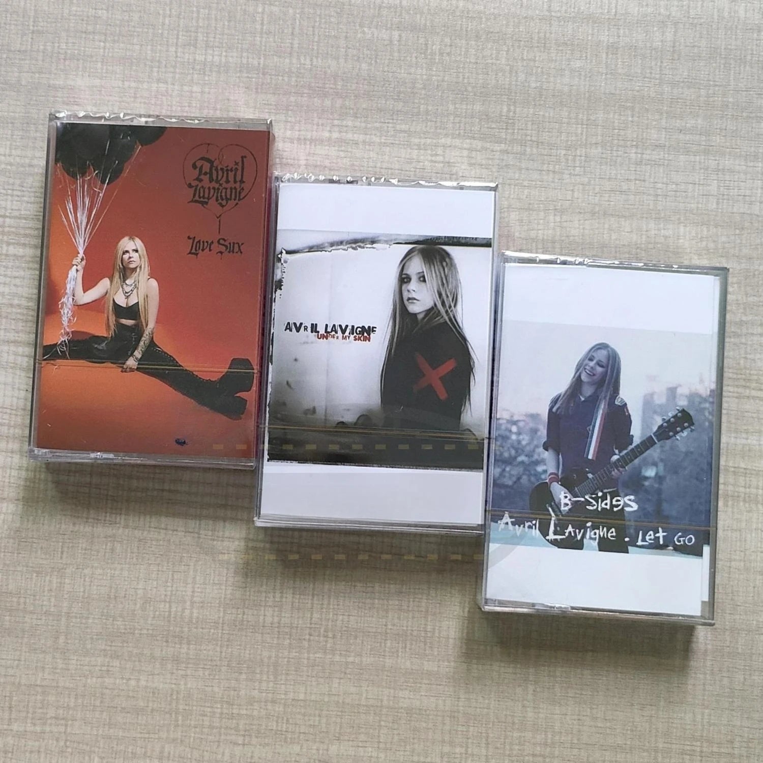 Pop-Punk Female Artist 4-Tape Classic Set,Set or Single Available， Featuring Debut Masterpiece & Later Transition Works Qme 3 tapes