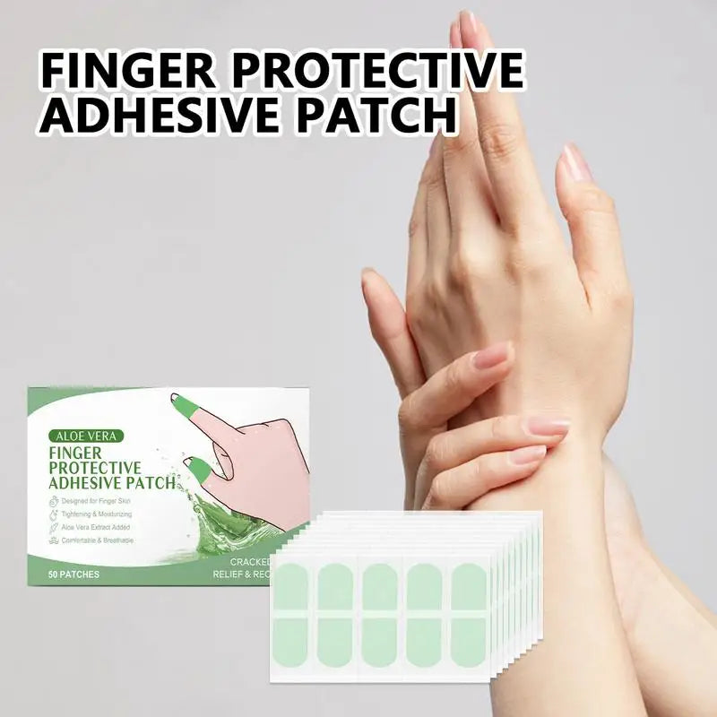Box Cracked Hands Patches Moisturizing Dry Finger Tape Bandage Qme