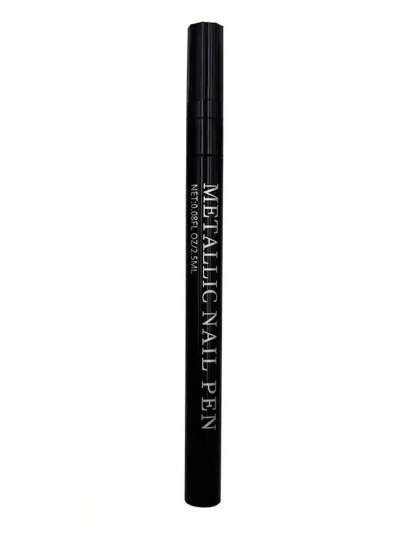 Nail Art Pen White Black Silver Gold Polish Pens Dotting Tool Graffiti Qme black