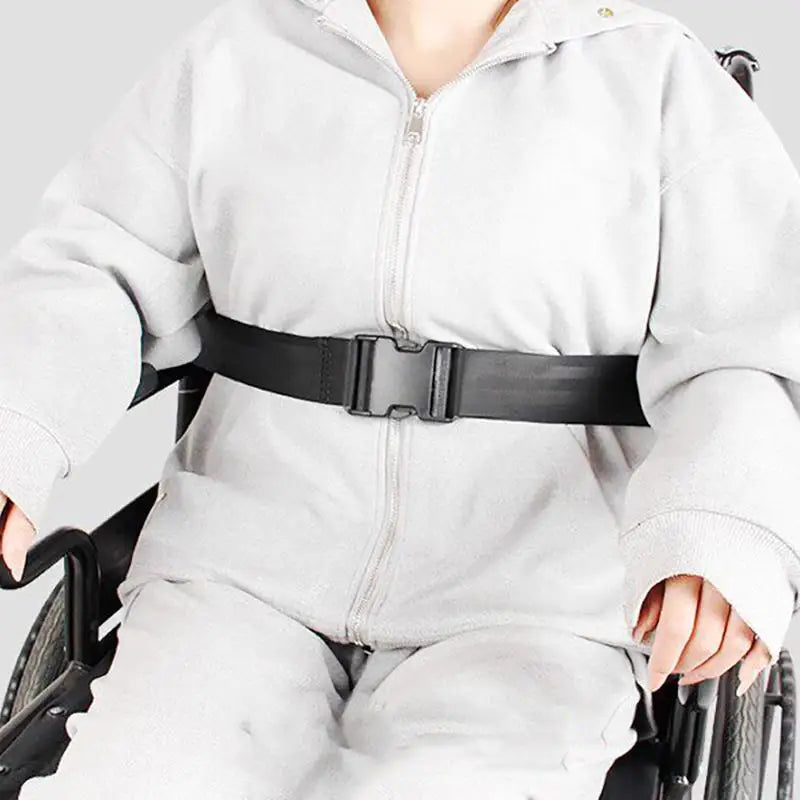 Disability Aids Adjustable Wheelchair Seat Belt 2 Strap Lap Leg Qme
