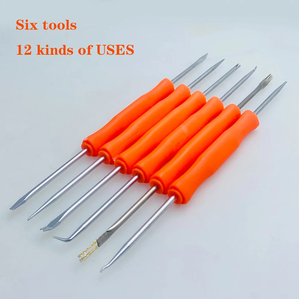 Electronic Heat Assist Repair Tool Welding Solder Soldering Station Qme 6PCS-C