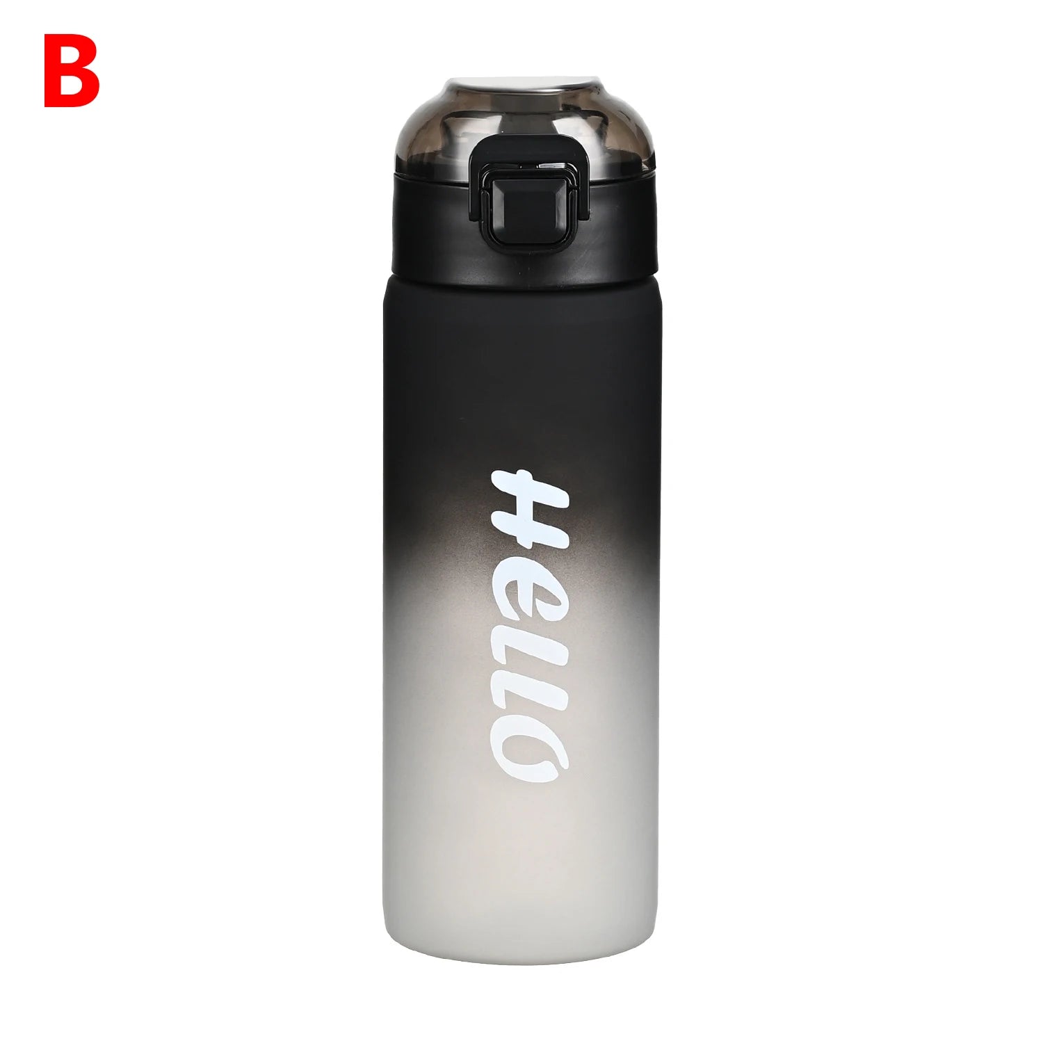 Outdoor Gym Travel Daily Drinking Gradient Sports Water Bottle Large Qme B 650