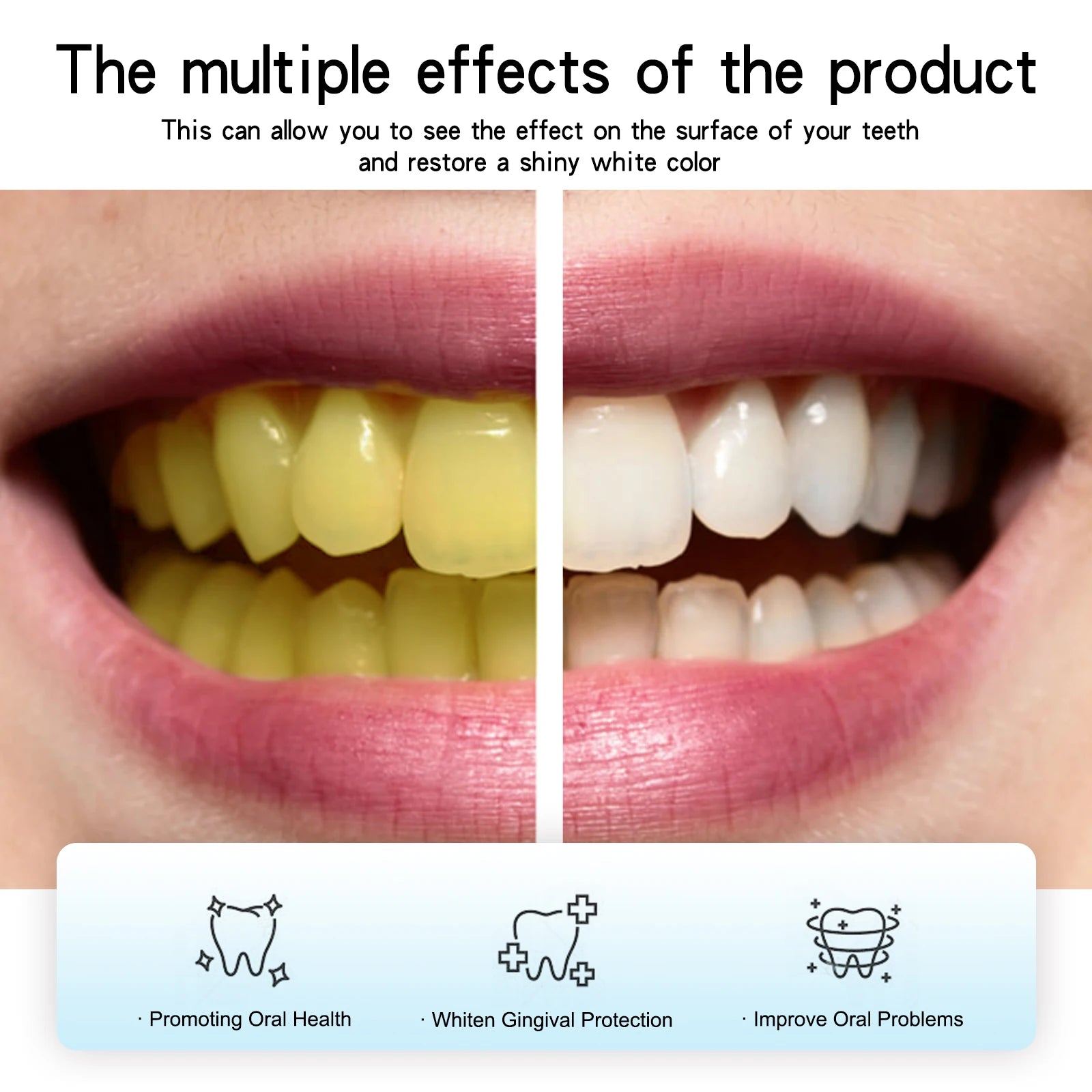 Charcoal Whitening Teeth Powder Cleaning Dental Calculus Stains Improve Tooth Yellow Remove Bad Breath Bright White Toothpaste Qme