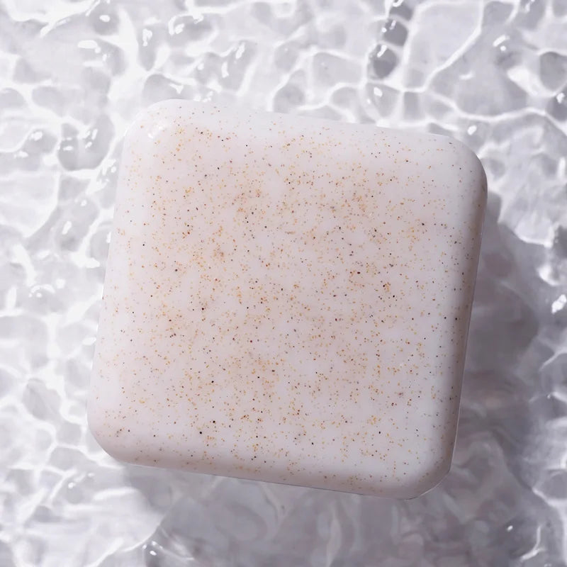 Scrub Coconut Essence Bath Soap Olive Oil Shea Butter Added Qme