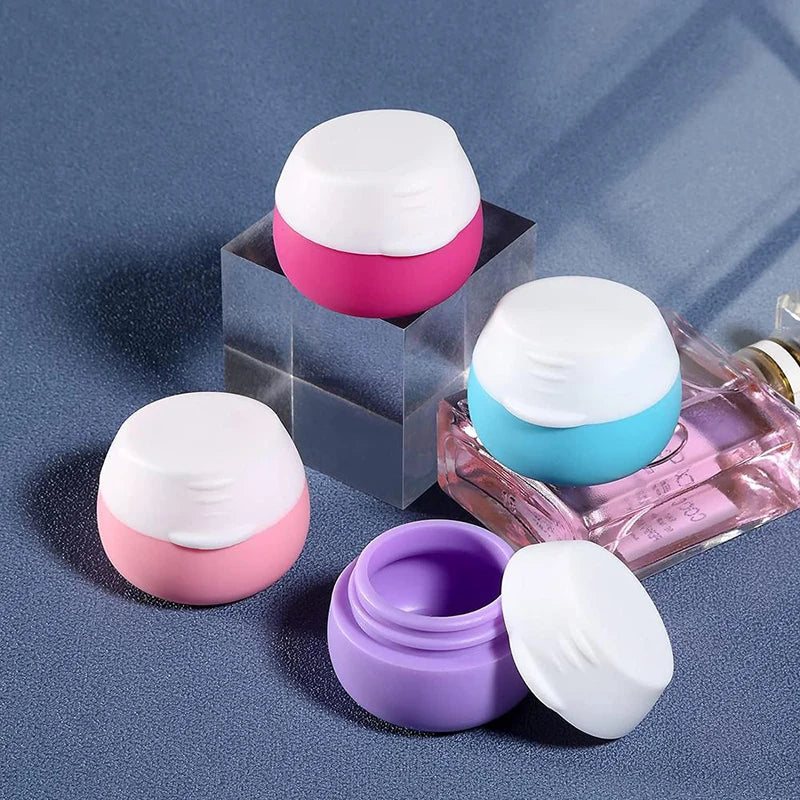 Lid Cosmetic Face Body Hand Cream Pill Box Mini Travel Jewelry Powder Qme