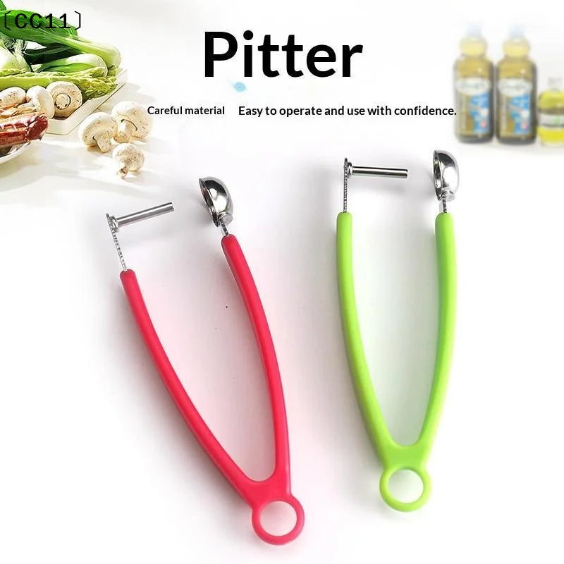 Stainless Steel Fruit Cherry Hawthorn Red Dates Seeder Corer Portable Qme