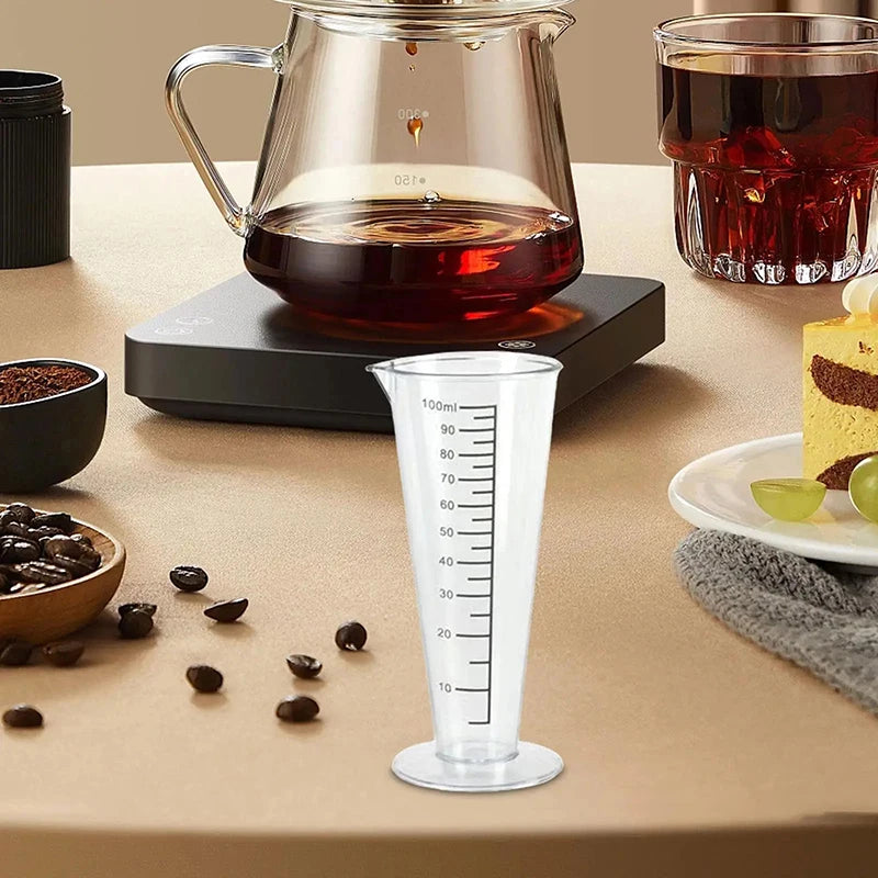 Food-grade Acrylic Measuring Cup Scale BPA-Free Kitchen Restaurant Qme