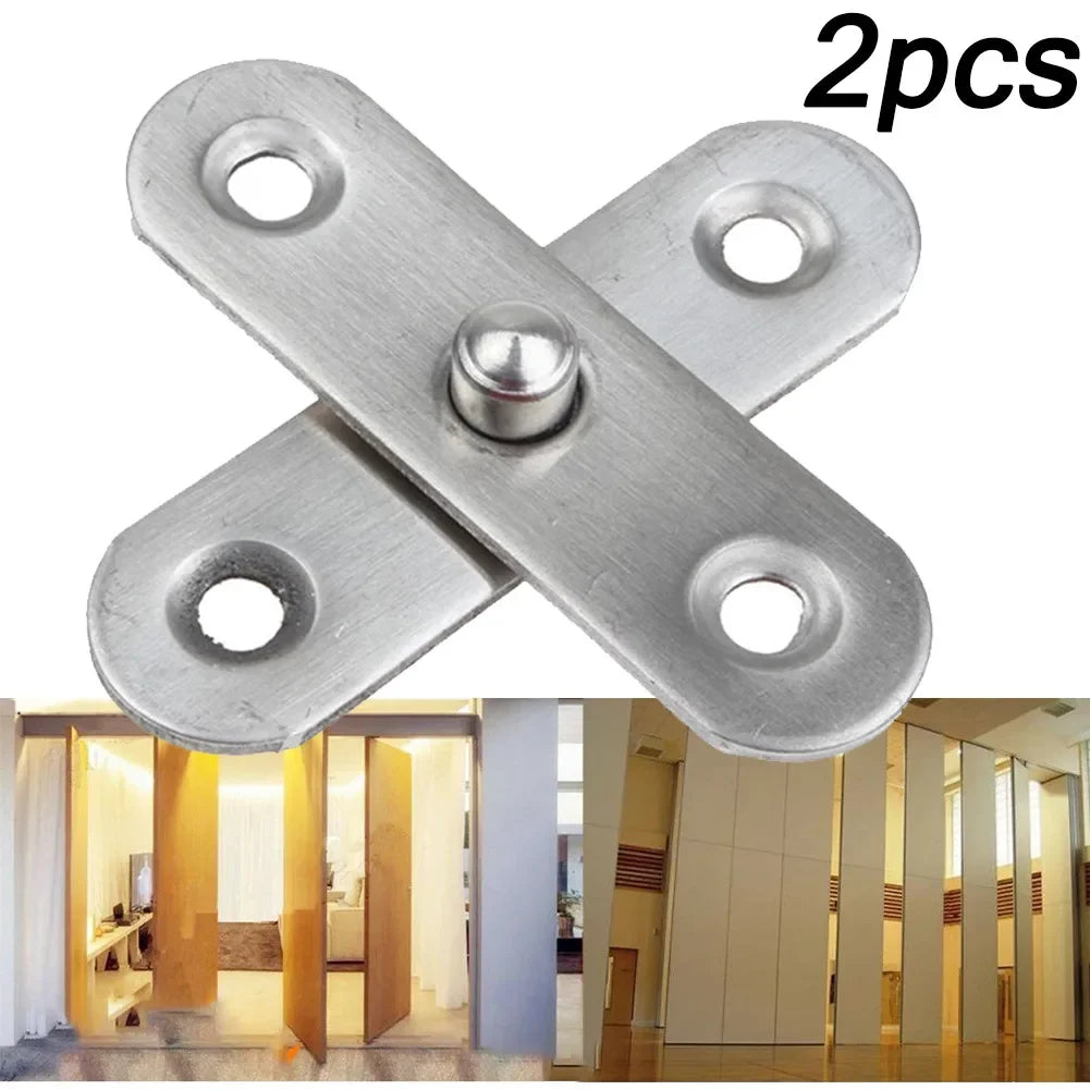 Hinge Rotating Home Internal Door Wooden Door 360 Degree Accessories Door Hardware Pivot Repair Stainless Steel Qme