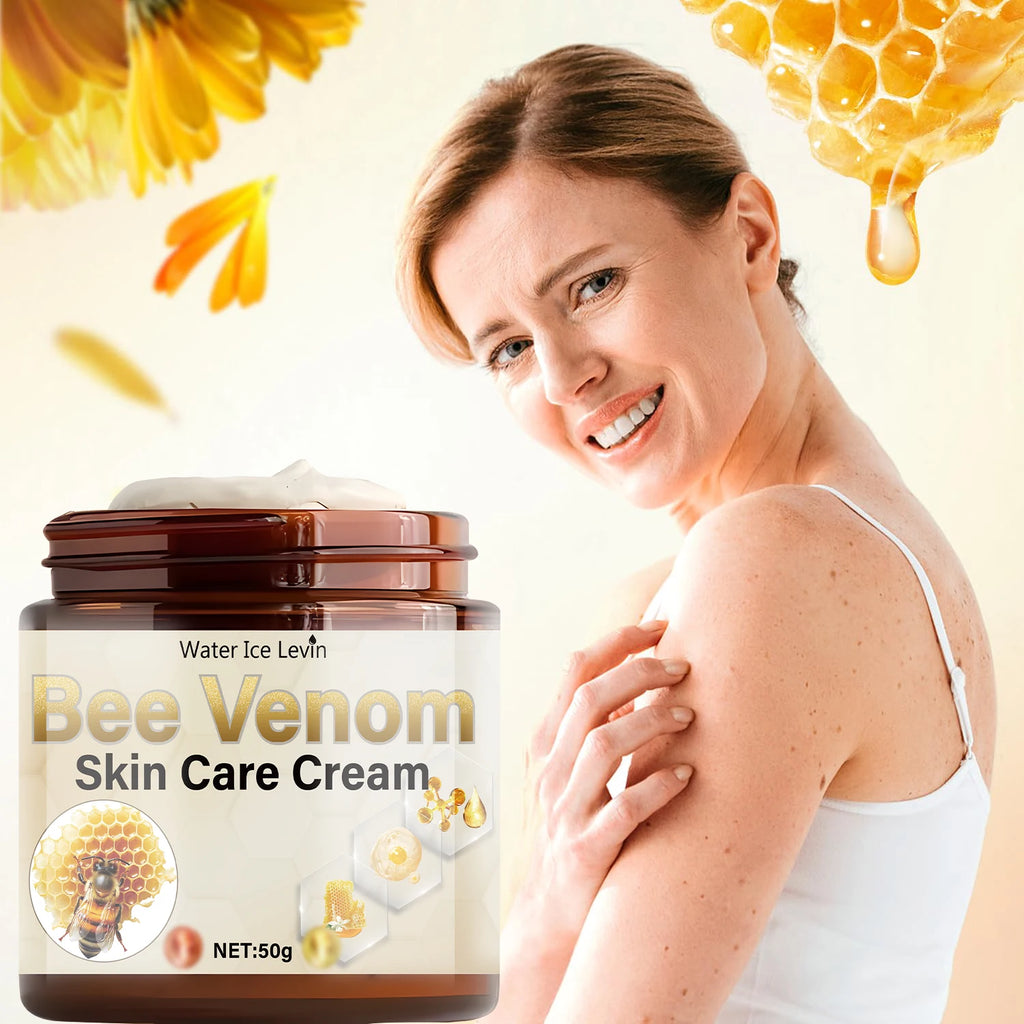 Bee Venom Wrinkle Remover Face Cream Firming Lifting Anti Aging Fade Fine Lines Moisturizing Whitening Repair Skin Care Qme