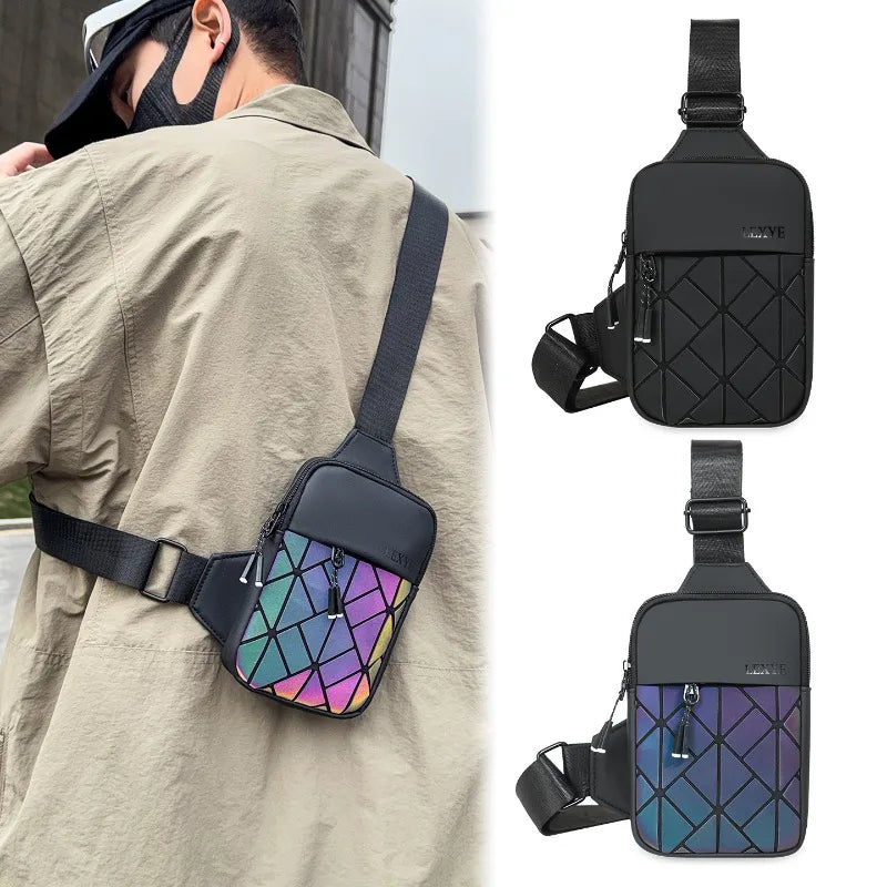 Universal Crossbody Small Bag Casual Rhombus Grid Shoulder Fashion Qme