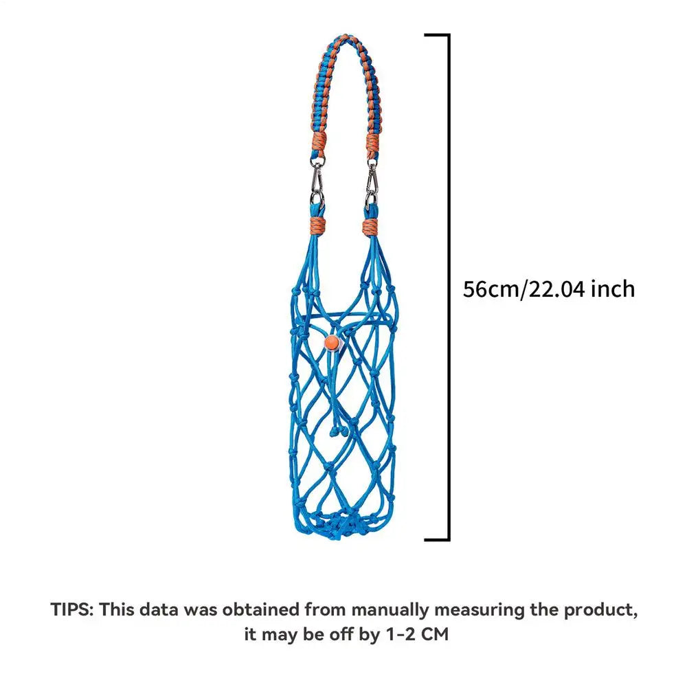 Bottle Sleeve Cotton Fashion Adjustable Portable Bag Water Bottle Carrier With Strap For Outdoor Travel Camping Hiking Fishing Qme Coffee China Mainland