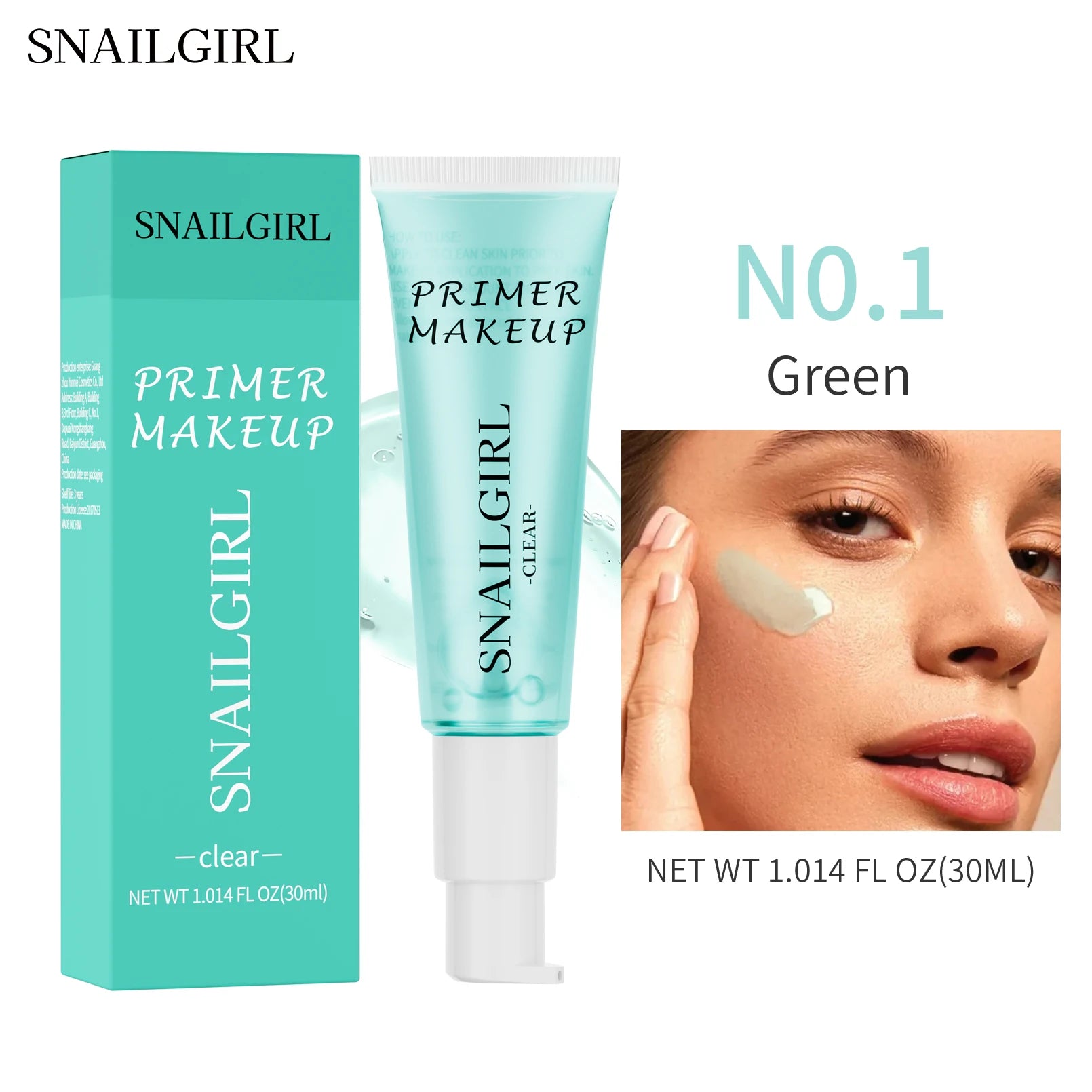 24ml Power Grip Primer Gel Based Hydrating Face Primer For Smoothing Skin Gripping Makeup Invisible Pore Colorless Primes Qme M605-1