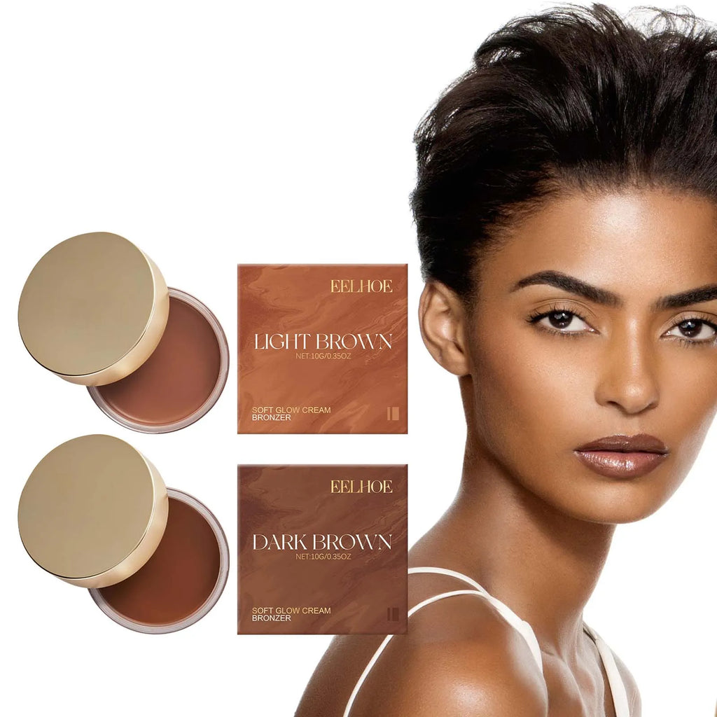 Brown Tanning Cream Sunless Self Tanning Body Bronzer Summer Beach Outdoor Natural Tanning Moisturizing Treatment Black Cream Qme Dark brown