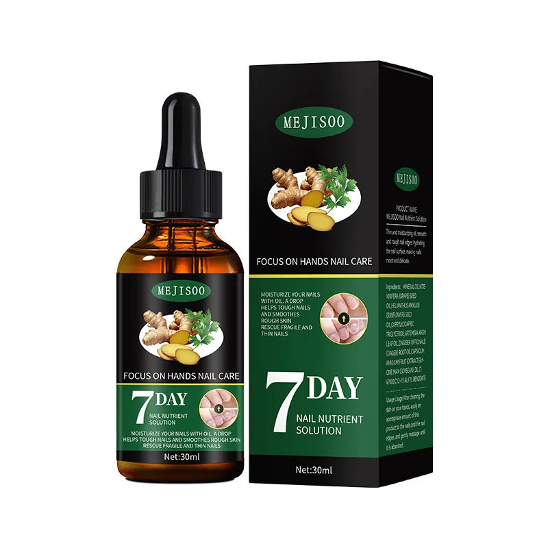 Nail Fungus Treatment Serum Foot Repair Liquid Toe Nails Fungal Removal Gel Anti Infection Paronychia Onychomycosis Cream 30ml Qme 1pc