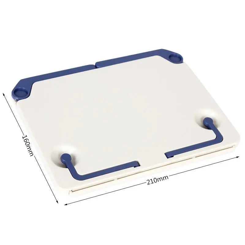 Portable Reading Stand Books Recipe Shelf Folding Holder Cookbook Qme