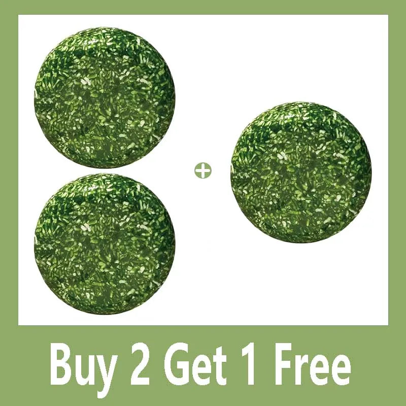 Herbal Dandruff Removal Shampoo Bar Mild Tea Tree Oil Essence Oil Control Scalp Cleansing Hair Care Soap Hair Damaged Repairing Qme Buy 2 Get 1 Free
