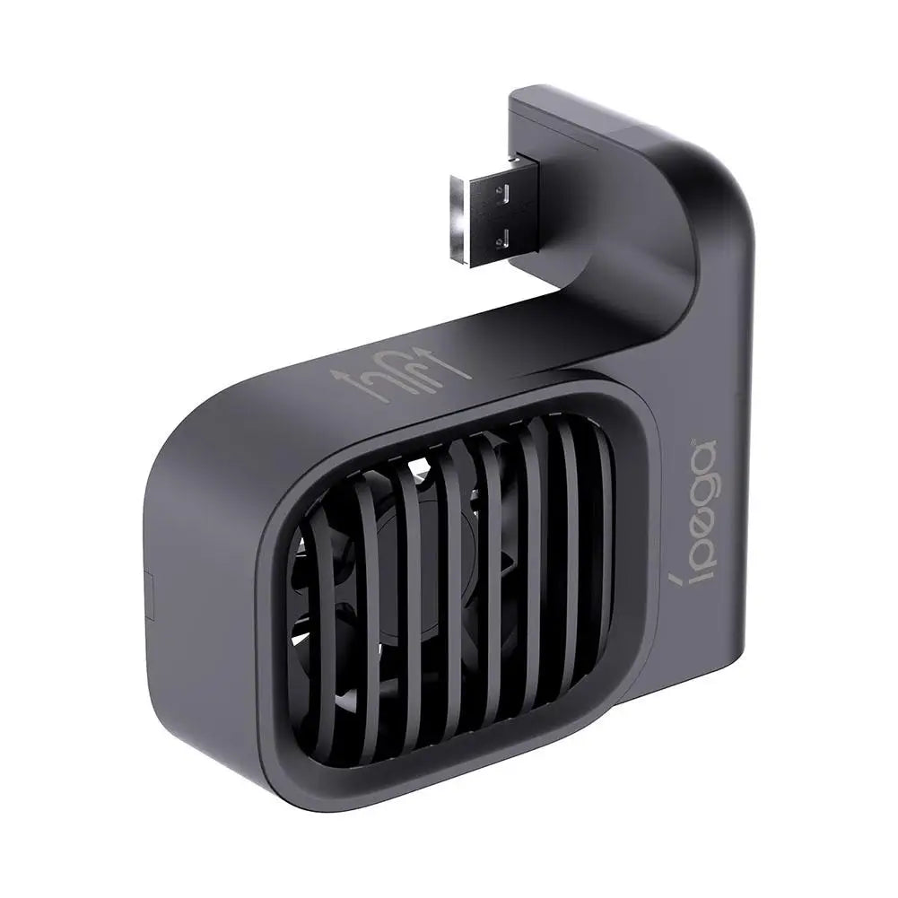 1PC For Switch2 Dock Cooling Fan with 2-Speed Adjustment Console Dock Cooler Host Heat Sink for Nintendo Switch2 Qme black