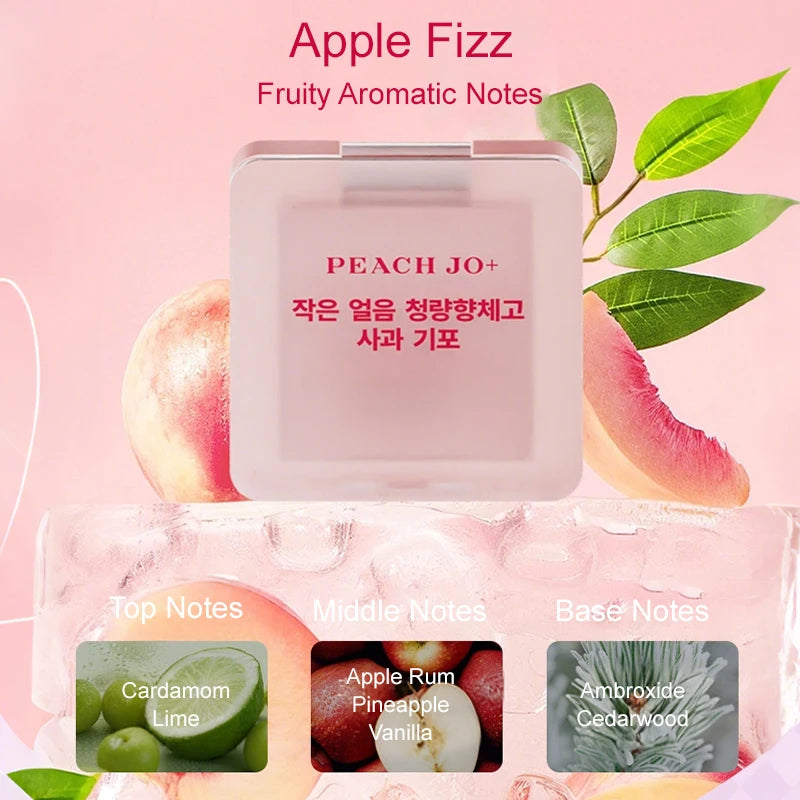 Woman Grape Lemon Apple Solid Perfume Portable Balm Fresh Elegant Qme