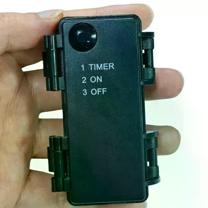 2 Sections AA Battery Holder 3V No 5 Waterproof Dustproof Cartridge Qme