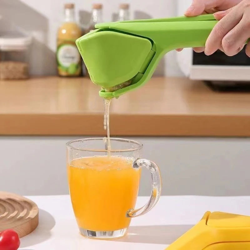 Lemon Squeezer Effortless Hand Citrus Press Food-grade Plastic Manual Qme