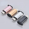 10pcs otg Type C to Micro usb cable Converter Type C To USB 3.0 OTG Adapter for MacbookPro Xiaomi Samsung phone Charging Cable Qme rose gold
