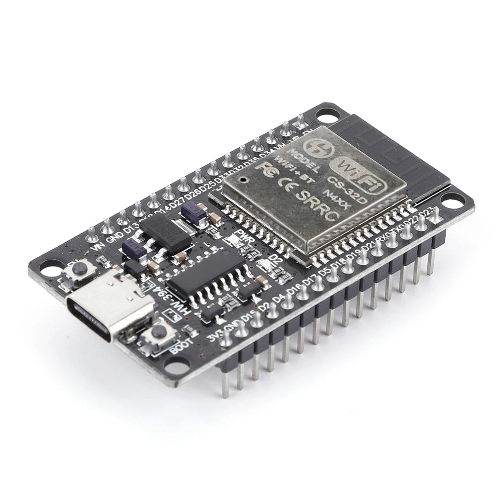 ESP32 Breakout Board GPIO 1 into 2 + ESP32 CP2102 NodeMCU-32S Lua 30Pin GPIO WiFi+Bluetooth-compatible Development Board Qme Type C 30PIN