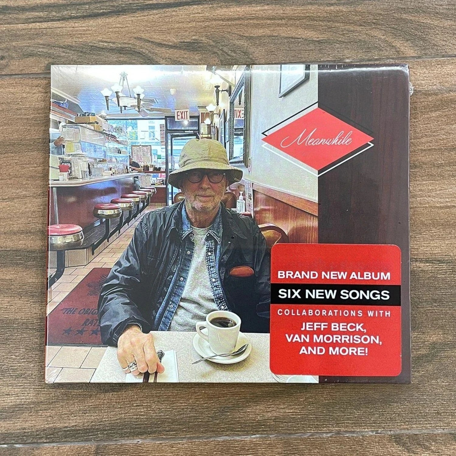 Newly Created Blues-Rock Album CD, Carefully Produced with Warm Sound Texture, Great for Long-Term Collection By Blues Fans Qme Meanwhile