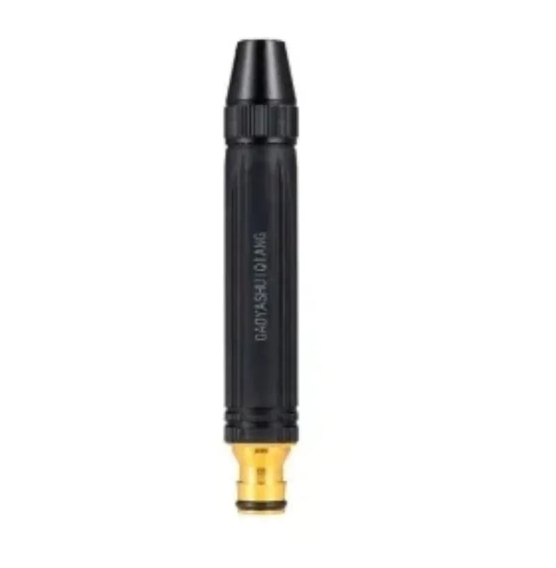 Universal High Pressure Car Wash Gun Easy Install on Water Pipe Multipurpose Tool for Household Cleaning and Plant Irrigation Qme Nipple water gun-1pc