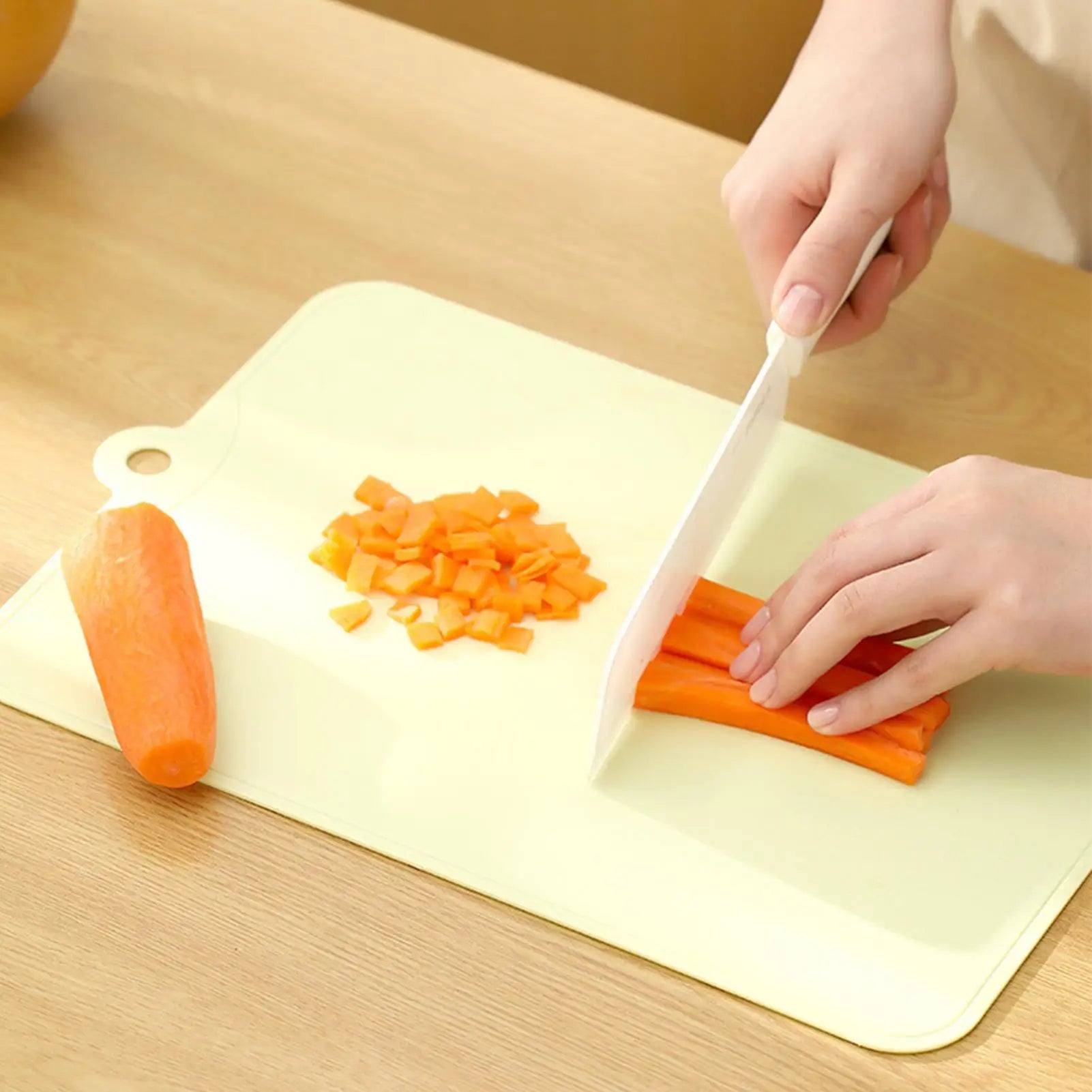 Flexible Cutting Mats Non-slip Kitchen Supplies Thin Board Sheets Qme