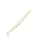 Stainless Steel High-precision Grafting False Eyelash Tweezers Qme Flat-head clip