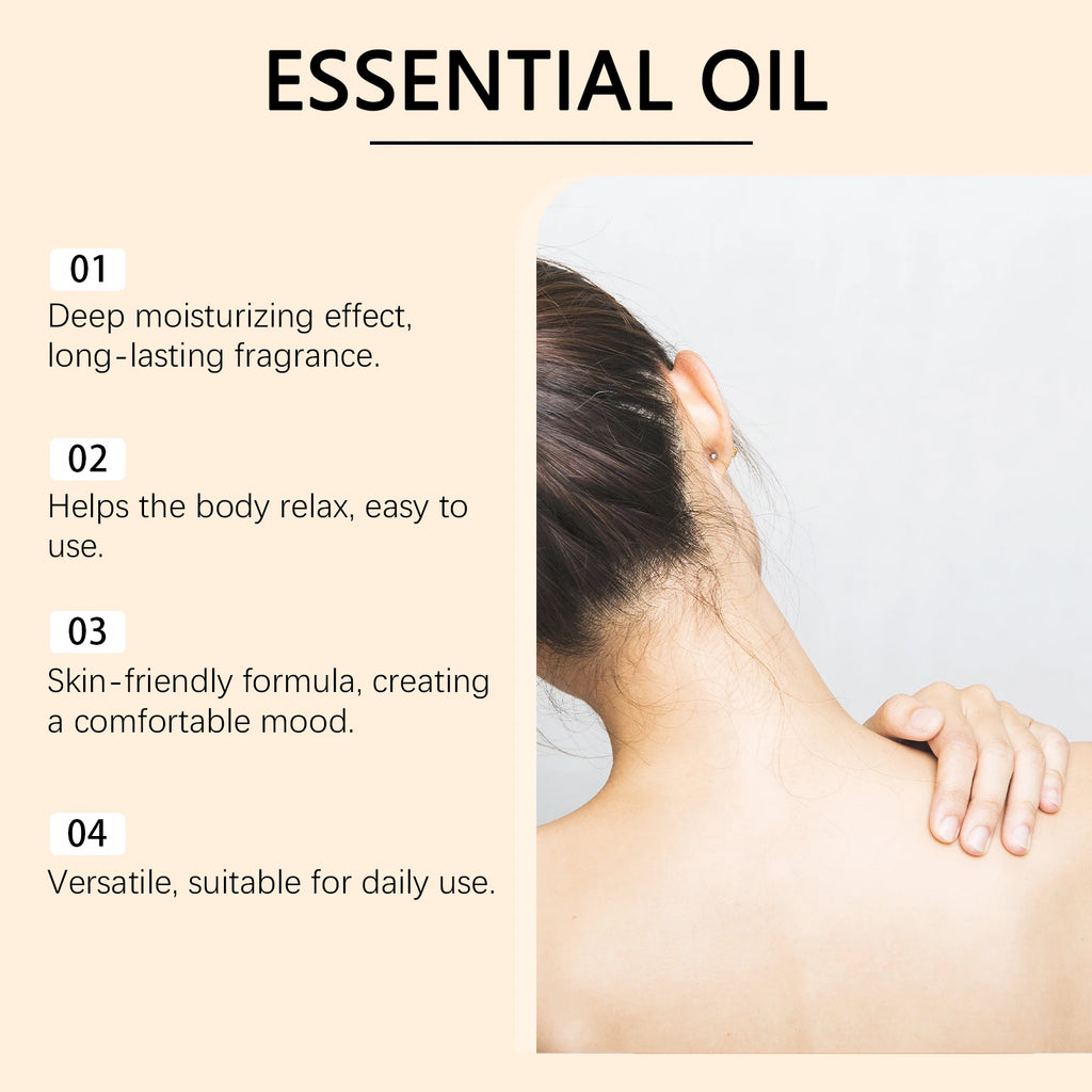Sweet Orange Essential Oil For Body Massage Hydrating Nourishing Smoothing Skin Care Freshness Long-lasting Fragrance Qme