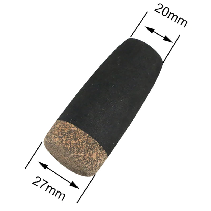 Fishing Rod Butt Cap Repairing Components End Cover EVA Handle Tackle Qme