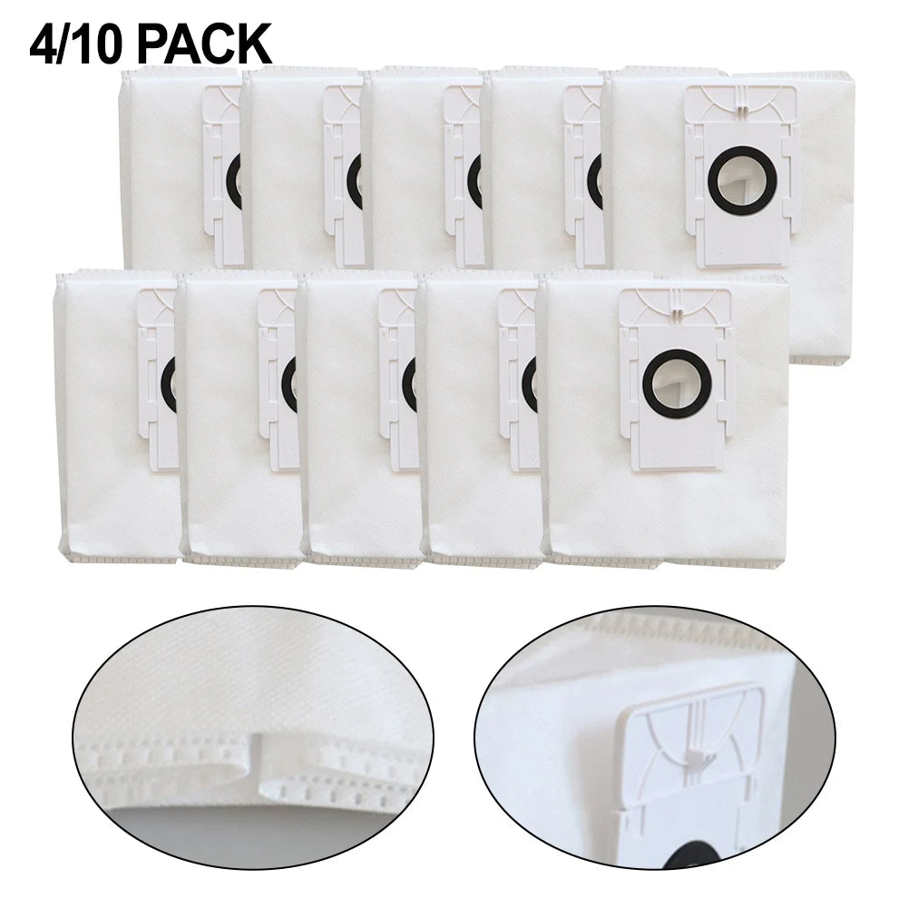 Replacement Dust Bags Compatible With For EZVIZ RC3 Plus RE4 Plus RE4 RE5 Plus Robot Vacuum Cleaner Base Station Qme