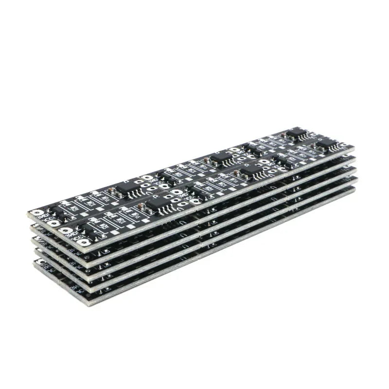 5pcs 5-24V Automatic Symphony Controller Bare Board Light Bar 2811/1903/16703 Full Color Circuit Board Qme