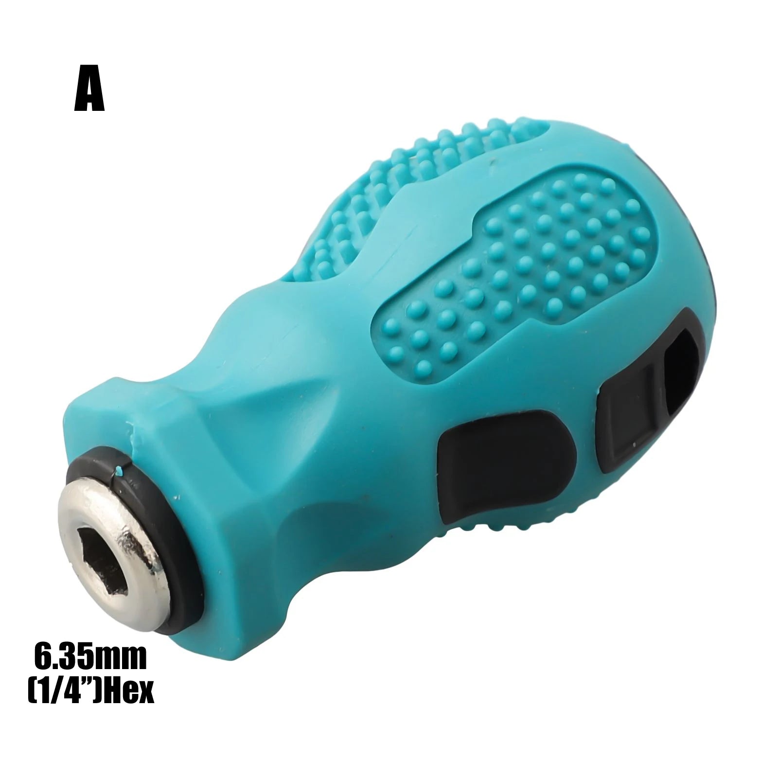 6.35mm 4mm Hex 5mm Round Adapter Handle Magnetic Screw Driver Bits Holder Adapter For Hand Tool Socket Wrench Accessory Qme A