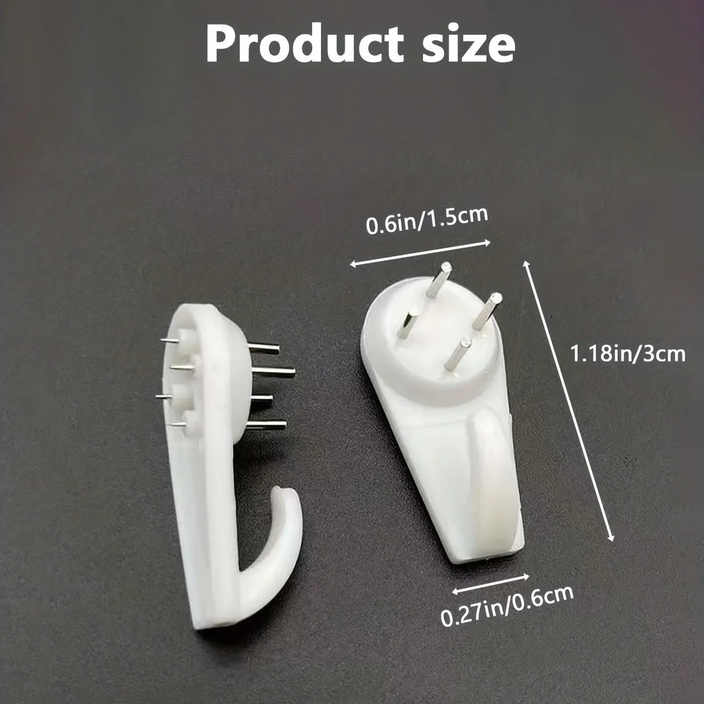 Invisible Plastic Wall Hanging Nail Concrete Hard Wall Hook Used for Hooks and Frame Hooks Qme
